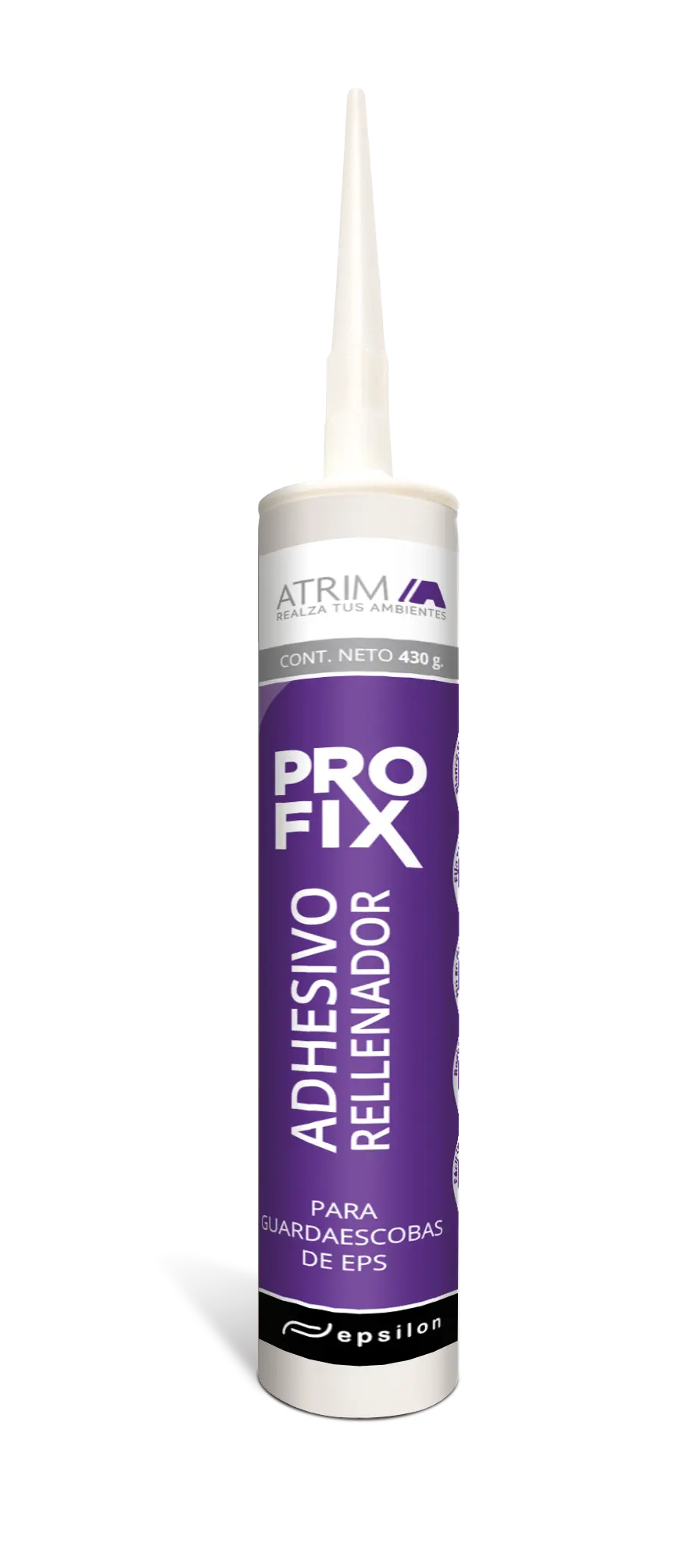 Pro-Fix adhesivo rellenador blanco 430 g, 2 en 1: fija y rellena, pintable