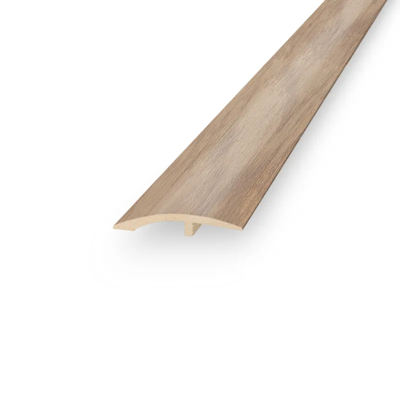 Perfil curvo Desnivel Plomo Mate de 10 mm x 37 mm x 1 m, aluminio anodizado para transición