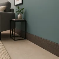 Epsilon Guardapolvo Plain 100mm x 10mm x 2,44m Roble Oscuro