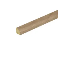 Junquillo de EPS Hueso 15 mm para proteger la esquina entre muro y piso de fricción, polvo y humedad