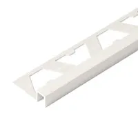 Guardacanto Quadra Arena Stone de aluminio con textura piedra