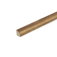 Junquillo de EPS Roble Americano 15mm x 15mm x 2,4m. Perfil para proteger esquinas entre muro y piso
