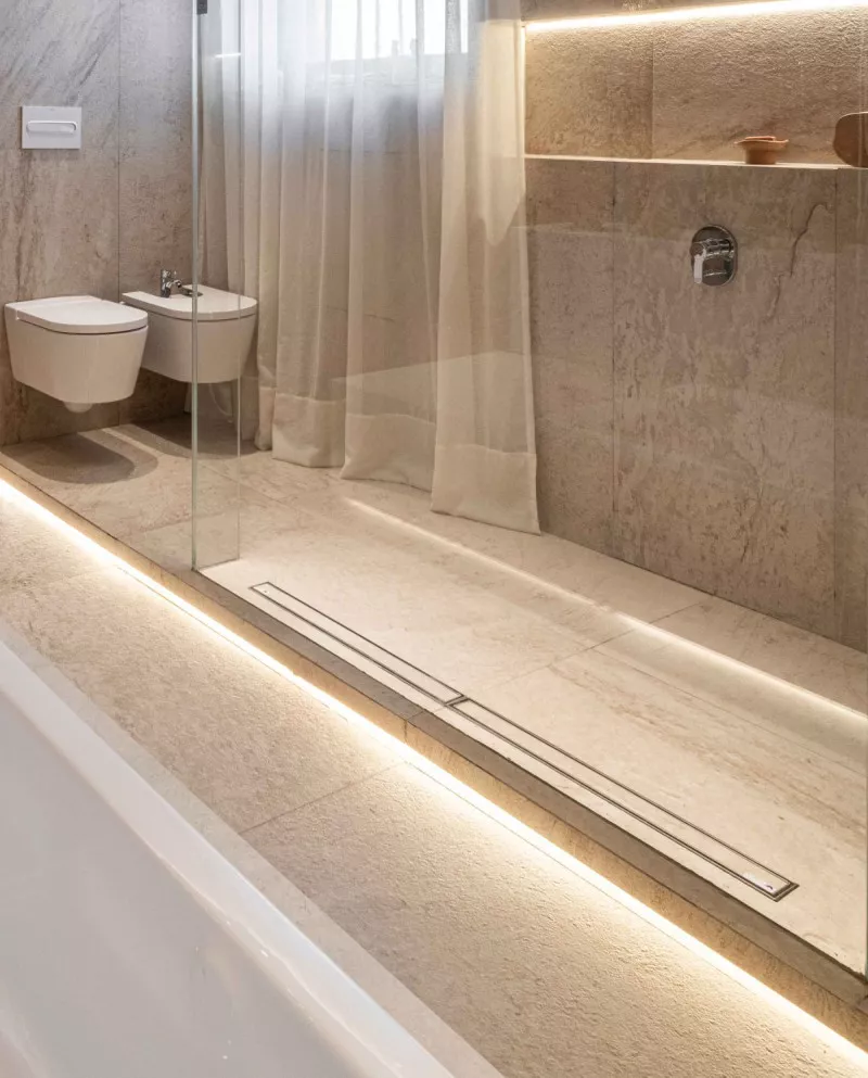 La ducha: gran protagonista de un baño actual y trendy