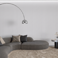 Epsilon Revestimiento De Pared Extra Roller 205 X 13mm X 2,75 m Blanco Mate - Poliestireno Extruido
