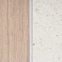 Terminación Cuadrada Esmerilado 10 mm x 5mm x 2,5 m - Perfiles para pisos