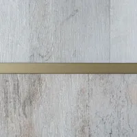 Listello Luxor Olivo 8 mm x 20 mm x 2,45 m - ALUMINIO