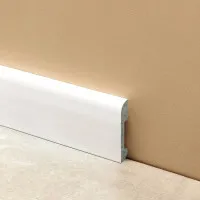 Zócalo Classic Hueso 70 mm x 10 mm x 2,4 m - Guardapolvos y Junquillos de EPS