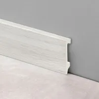 Epsilon Zócalo Line 70mm X 15mm X 2,44m Roble Gris - Zócalos Epsilon