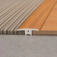 Perfil PVC Roble Americano 45 mm x 9,5 mm x 1 m - Perfiles para suelos vinílicos, LTV y SPC