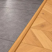 Perfil PVC Abedul 45 mm x 9,5 mm x 1 m - PVC