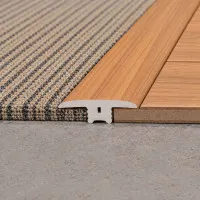 Perfil PVC Melia45 mm x 9,5 mm x 1 m - Perfiles para suelos vinílicos, LTV y SPC
