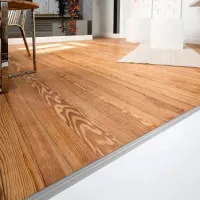 Desnivel con Quick-Fix Cromo Brillante 10 mm x 38 mm x 1 m - ALUMINIO