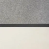 Guardacanto Quadra Níquel Stone 12 mm x 10 mm x 2,5 m - ALUMINIO