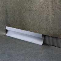 Zócalo LED Cromo Mate 60 mm x 13 mm x 2,5 m - Perfiles para LED