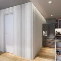 Epsilon Revestimiento de pared Wide 120 X 21mm X 2,75m Blanco Mate - Revestimientos de Pared Epsilon