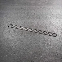 Ralo Linear Aqua Diagonal Fosco 70 cm x 7 cm x 7,4 cm - SST 304