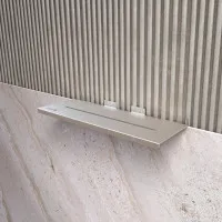 Estante Rectangular Linea Esmerilado 30 cm x 12 cm x 3 cm - SST 304